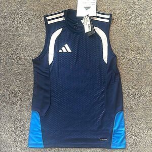 Adidas Tiro 26 Slim Fit Climacool Jersey Tank!